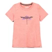 Damen T-Shirt Smartwool  Merino Sport 150 Dragonfly Summit Short Sleeve Light Mahogany