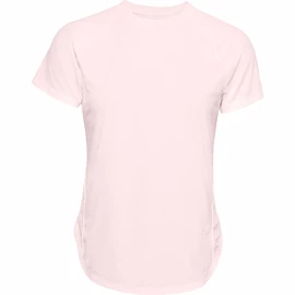 Damen T-Shirt Under Armour HeatGear Sport Hi-Lo SS Pink