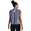 Damen T-Shirt Under Armour  Run Anywhere Short Sleeve-BLU