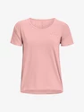 Damen T-Shirt Under Armour  Rush Energy SS-PNK