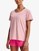Damen T-Shirt Under Armour  Rush Energy SS-PNK XS
