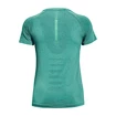 Damen T-Shirt Under Armour Seamless Run SS-GRN