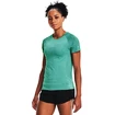 Damen T-Shirt Under Armour  Seamless Run SS-GRN