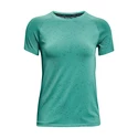 Damen T-Shirt Under Armour  Seamless Run SS-GRN