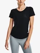Damen T-Shirt Under Armour  Streaker Deco Diamond SS-BLK