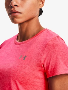Damen T-Shirt Under Armour  Tech SSC - Twist-PNK XS