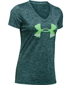 Damen T-Shirt Under Armour Tech SSV Graphic Twist Green