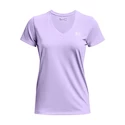 Damen T-Shirt Under Armour  Tech SSV - Solid-PPL XS