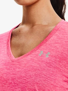 Damen T-Shirt Under Armour  Tech SSV - Twist Cerise XS