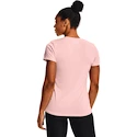 Damen T-Shirt Under Armour Tech SSV - Twist rosa Tint