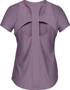 Damen T-Shirt Under Armour  Vanish Ss Purple