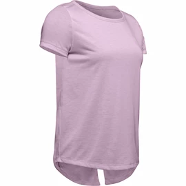 Damen T-Shirt Under Armour Whisperlight Ss -PNK