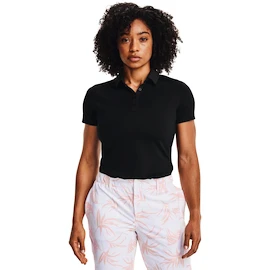 Damen T-Shirt Under Armour Zinger Short Sleeve Polo Black