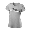Damen T-Shirt Wilson  Paris Tech Tee 2021 Grey