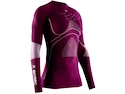 Damen T-Shirt X-Bionic  Energy Accumulator 4.0 Round Neck LG SL Plum/Pearl Grey
