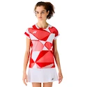 Damen T-Shirt Yonex  Women's Crew Neck Shirt 20850 Tango Red