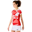 Damen T-Shirt Yonex  Women's Crew Neck Shirt 20850 Tango Red
