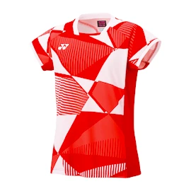 Damen T-Shirt Yonex Women's Crew Neck Shirt 20850 Tango Red