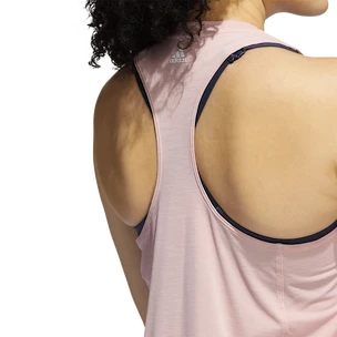 Damen Tank-Top adidas  3-Bar Logo Tank Wonder Mauve XS