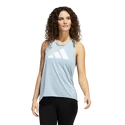 Damen Tank-Top adidas  3-Stripes Logo Magic Grey