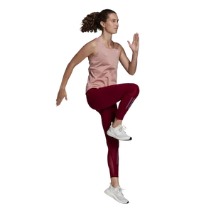 Damen Tank-Top adidas  Adizero Tank Wonder Mauve