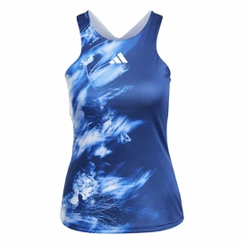 Damen Tank-Top adidas Melbourne Tennis Y-Tank Top Multicolor/Blue