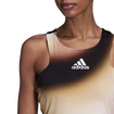 Damen Tank-Top adidas  Melbourne Y-Tank Sandy Beige