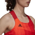 Damen Tank-Top adidas  Tokyo Y-Tank Primeblue Heat.Rdy Solar Red