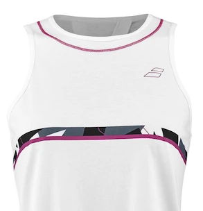 Damen Tank-Top Babolat  Aero Cotton Tank Women White M