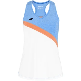 Damen Tank-Top Babolat Play Tank Top Women White/Blue