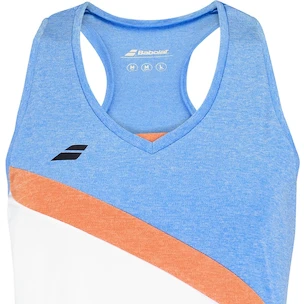 Damen Tank-Top Babolat  Play Tank Top Women White/Blue