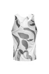 Damen Tank-Top Fila  Top Mila White/Monument