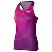 Damen Tank-Top Mizuno  Charge Printed Tank Purple Magic