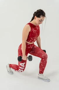 Damen Tank-Top Nebbia Barbell Therapy Rough Girl 617 red
