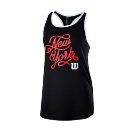 Damen Tank-Top Wilson NYC Calligra Tech Tank Black