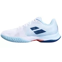 Damen Tennisschuhe Babolat Jet Mach 3 AC Women White/Angel Blue