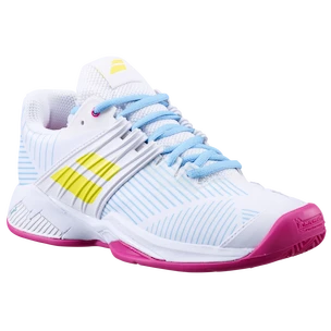 Damen Tennisschuhe Babolat Propulse Fury Clay White/Sulphur Spring