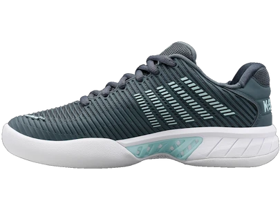 Damen Tennisschuhe K-Swiss  Hypercourt Express 2 Carpet Stormy Weather/Icy Morn/White