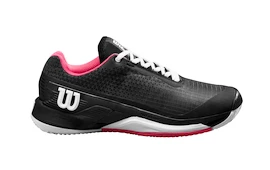 Damen Tennisschuhe Wilson Rush Pro 4.0 W Clay Black/Hot Pink