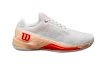 Damen Tennisschuhe Wilson Rush Pro 4.0 W Clay White/Peach Parfait