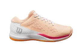 Damen Tennisschuhe Wilson Rush Pro Ace Clay W Peach Parfait