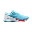 Damen Tennisschuhe Wilson Rush Pro Ace Clay W Scuba Blue  EUR 38