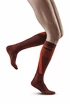 Damen Winterlaufsocken CEP Dark orange