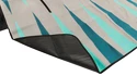 Easy Camp  Backgammon Picnic Rug Black & Grey