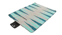 Easy Camp  Backgammon Picnic Rug Black & Grey