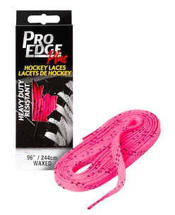 Eishockey Schnürsenkel  Sportstape  70N Double Tracer Waxed Lace Pink