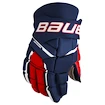 Eishockeyhandschuhe Bauer Supreme M3 Navy/Red/White Intermediate