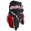 Eishockeyhandschuhe Bauer Supreme Mach Black/Red Senior