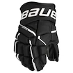 Eishockeyhandschuhe Bauer Supreme MACH Black/White Junior 10 Zoll