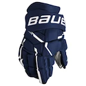 Eishockeyhandschuhe Bauer Supreme MACH Navy Intermediate 12 Zoll